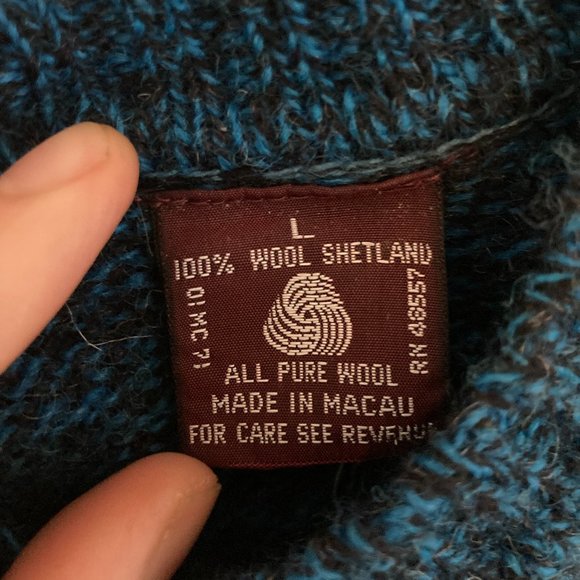 Extremely Rare Gentle Thrills Wool Sweater - Picture 3 of 3